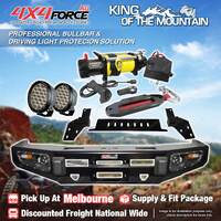 Performance Guard Bullbar Skid Plate light Winch for Isuzu D-Max 18-on MEL Stock