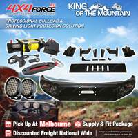 Performance Bullbar Skid Plate light Winch for Mitsubishi Triton MQ MEL Stock