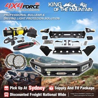 Ultimate Guard No Loop Bullbar Lights Winch for Volkswagen Amarok 11-23 SYD