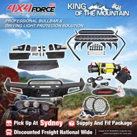 Safari Shield U Loop Bullbar Light Side Step Winch for Toyota Landcruiser 80 SYD