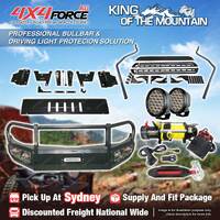 Armor Bullbar LOOP Lights Winch Side Step for Mitsubishi Triton MQ SYD Stock