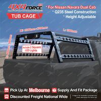 Ute Tub Ladder Rack Multifunction Steel Carrier Cage for Nissan Navara Dual MEL