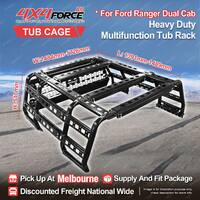 HD Ute Tub Ladder Rack Multifunction Steel Carrier Cage for Ford Ranger Dual MEL