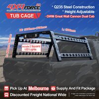 Ute Tub Ladder Rack Multifunction Carrier Cage for GWM Great Wall Cannon MEL