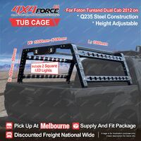 Ute Tub Ladder Rack Multifunction Steel Carrier Cage for Foton Tunland Dual MEL