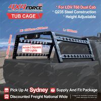 Ute Tub Ladder Rack Multifunction Steel Carrier Cage for LDV T60 SYD Stock