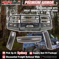 Armor Bumper Bullbar Guard Plate 3 LOOP for Toyota LandCruiser 80 SYD Stock