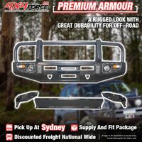 Armor Bumper Bullbar Stone Guard Plate 3 LOOP for Toyota Prado 90 SYD Stock