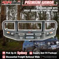 Premium Armor Bumper Bullbar 3 LOOP for Toyota Landcruiser 79 Dual Cab 07-16 SYD