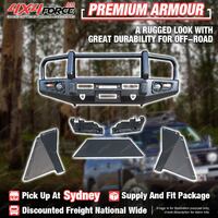 Armor Bullbar Guard Plate 3 LOOP for Nissan Patrol Y61 GU 00-04 SYD Stock