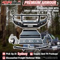 Premium Armor Bullbar Skid Plate 3 LOOP for Mitsubishi Triton ML MN SYD Stock