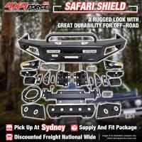 Safari Shield Bumper Bullbar U LOOP for Nissan Navara D40 Thai 08-15 SYD Stock