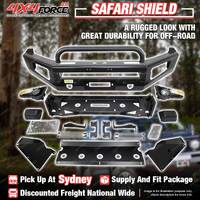 Safari Shield Bumper Bullbar With U LOOP for Volkswagen Amarok 11-23 SYD Stock