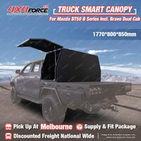 Aluminium Canopy Tool Box 1770*800*850 for Mazda BT-50 Dual Cab MEL Stock