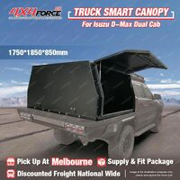 Aluminium Canopy Tool Box 1750*1850*850 for Isuzu D-Max Dual Cab MEL Stock