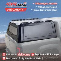 4X4FORCE Ute Steel Tub Canopy 200KG Load for Volkswagen Amarok Dual Cab MEL