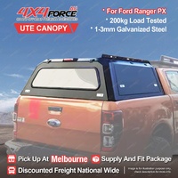 4X4FORCE Ute Steel Tub Canopy with Glass Windows for Ford Ranger T9 MEL Stock