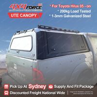 4X4FORCE Ute HD Steel Tub Canopy 200KG Load for Toyota Hilux Dual Cab 05-on SYD