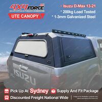 4X4FORCE Ute HD Steel Tub Canopy 200KG Load for Isuzu D-Max 13-21 Dual Cab SYD