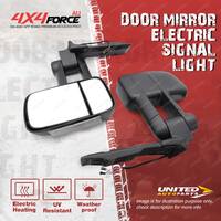 2x Door Mirror Electric Signal Light On Cover for Toyota Landcruiser 75 76 78 79