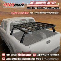 HD Flat Tub Platform Carrier Multifunction Rack for Toyota Hilux Revo MEL