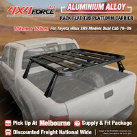 HD Flat Tub Platform Carrier Multifunction Rack for Toyota Hilux SR5 Dual MEL