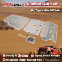 4X4FORCE Aluminum Bash Plate 6mm for Toyota Hilux 05-On Underbody Protection SYD