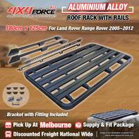 180x125cm Roof Rack Flat Platform & Rail & Bracket for Range Rover 2005-2012 MEL