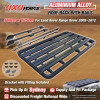 180x125cm Roof Rack Flat Platform & Rail & Bracket for Range Rover 2005-2012 SYD