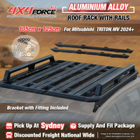 135x125cm Roof Rack Platform & Rail & Bracket for Mitsubishi Triton MV 24+ SYD