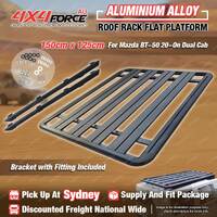 150x125cm Al-Alloy Roof Rack Flat Platform for Mazda BT-50 20-On Dual Cab SYD