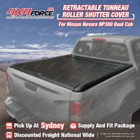 Retractable Tonneau Cover Roller Shutter for Nissan Navara NP300 Dual Cab SYD