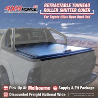 Retractable Tonneau Cover Roller Lid Shutter for Toyota Hilux Revo Dual Cab MEL