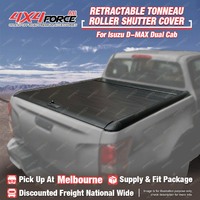 Retractable Tonneau Cover Roller Lid Shutter for Isuzu D-MAX Dual Cab MEL Stock