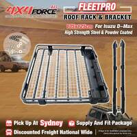 Fleetpro Steel Cage Roof Rack 135x125cm Bracket for Isuzu D-Max SYD Stock