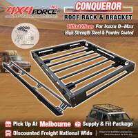 Conqueror Steel Roof Rack 135x125cm With Bracket for Isuzu D-Max SYD Stock