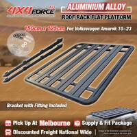 150x125cm Al-Alloy Heavy Duty Roof Rack Flat Platform for Volkswagen Amarok MEL