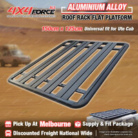 150x125cm Aluminium Alloy Roof Rack Flat Platform for Universal Carrier MEL