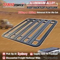 135x125cm Aluminium Alloy Roof Rack Flat Platform for Universal Dual Cab SYD