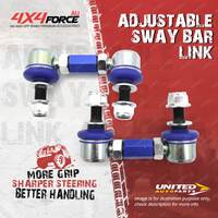 Pair Rear 4X4FORCE Adjustable Sway Bar Links for Nissan Navara NP300