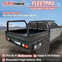 Heavy Duty Steel Tray 1850x1850x300mm for Great Wall V240 Dual Cab Ute MEL Stock