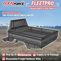 Heavy Duty Steel Tray 2400x1850x900mm for Toyota Hilux Single Cab Ute MEL Stock