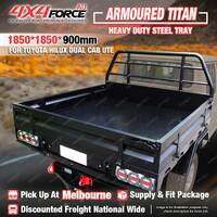 Heavy Duty Steel Tray 1850x1850x900mm for Toyota Hilux Dual Cab Ute MEL Stock