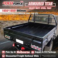 HD Steel Tray 1850x1850x900mm for Volkswagen Amarok Dual Cab Ute MEL Stock