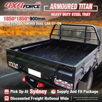 Heavy Duty Steel Tray 1850x1850x900mm for Toyota Tundra Dual Cab SYD Stock