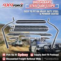 Side Steps Brush Rail Bars for Toyota Landcruiser 79 Series Single Cab SYD Stock