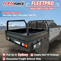 Heavy Duty Steel Tray 1850x1850x300mm for Great Wall V240 Dual Cab Ute SYD Stock