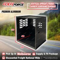 Aluminum Vertical Upright Fridge Carrier Surround Barrier for Tray Pickup MEL