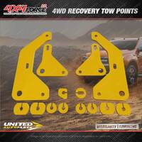 4X4FORCE Heavy Duty Recovery Tow Point Kit for Ford Ranger T6 T7 T8