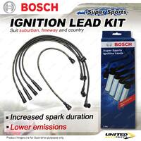 Bosch Ignition Leads for Mitsubishi Sigma GQ GR GS GT GV GW GX GY GZ 2.0